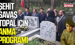 Samsun'da Şehit Savaş Topal'a anma programı