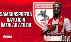 Samsunspor Mohamed Bayo’yu kadrosuna kattı