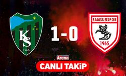Samsunspor-Kocaelispor maçı #CANLI