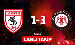 Samsunspor - Çorum FK maçı CANLI anlatım