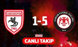 Samsunspor - Çorum FK maçı CANLI anlatım
