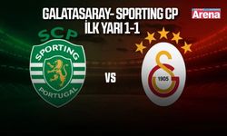 Devler Ligi’nde ilk yarı: Sporting CP 1-1 Galatasaray