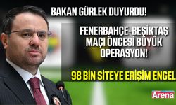 Fenerbahçe-Beşiktaş derbisi öncesi yasa dışı bahis operasyonu