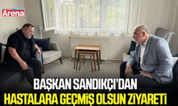 Canik Belediye Başkanı Sandıkçı’dan hastalara geçmiş olsun ziyareti
