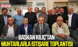 Bafra’da Başkan Kılıç’tan muhtarlarla istişare toplantısı