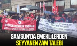 Samsun’da emeklilerden seyyanen zam talebi