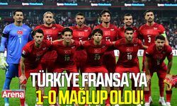 Türkiye, Fransa'ya 1-0 mağlup oldu! Milliler Uluslar Ligi'ne puansız başladı