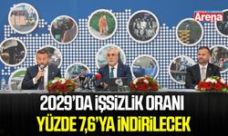 2029’da işsizlik oranı yüzde 7,6’ya indirilecek