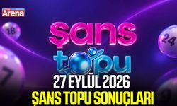 27 Eylül 2026 Şans Topu sonuçları