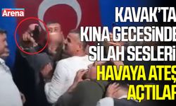 Kavak’ta kına gecesinde silah sesleri! Havaya ateş açtılar