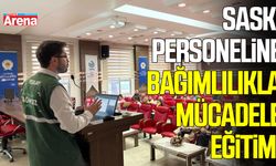 Yeşilay’dan SASKİ personeline bağımlılıkla mücadele eğitimi