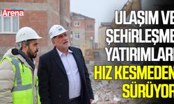 Canik’te ulaşım ve şehirleşme yatırımları hız kesmeden sürüyor