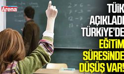 Türkiye’de eğitim süresinde düşüş! Muhtemel eğitim süresi 16,8 yıl oldu