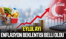 Eylül ayı enflasyon beklentisi belli oldu