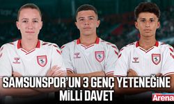 Samsunspor’un 3 genç yeteneğine milli davet