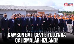 Samsun Batı Çevre Yolu’nda çalışmalar hızlandı!