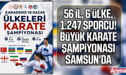 Samsun uluslararası karate şampiyonasına ev sahipliği yapacak