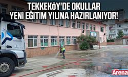 Tekkeköy'de okullar yeni eğitim yılına hazırlanıyor!