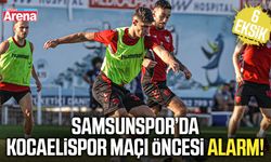 Samsunspor’da Kocaelispor maçı öncesi 6 kritik eksik!