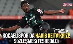 Kocaelispor’da Habib Keita krizi! Sözleşmesi feshedildi
