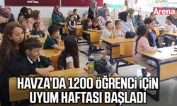 Havza’da uyum haftası başladı