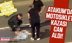 Atakum’da motosiklet kazası can aldı!