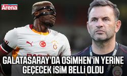 Galatasaray’da Osimhen’in yerine geçecek isim belli oldu