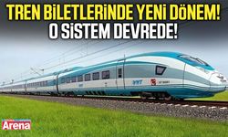 Tren biletlerinde yeni dönem! O sistem devrede!