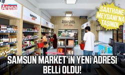 Samsun Market’in yeni adresi Saathane Meydanı!