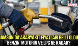Samsun’da akaryakıt fiyatları belli oldu!