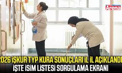2026 İŞKUR TYP kura sonuçları il il açıklandı!