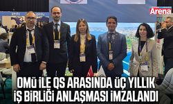 OMÜ ile QS arasında üç yıllık iş birliği anlaşması imzalandı