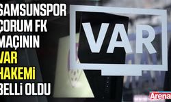 Samsunspor-Çorum FK maçının VAR hakemi belli oldu