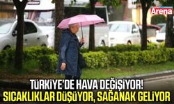 Türkiye’de hava değişiyor! Sıcaklıklar düşüyor, sağanak geliyor