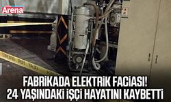 Fabrikada elektrik faciası! 24 yaşındaki işçi hayatını kaybetti