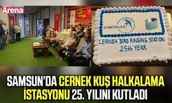 Samsun’da Cernek Kuş Halkalama İstasyonu 25. yılını kutladı