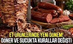 Döner, sucuk ve köfte için yeni dönem başladı!