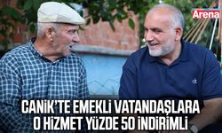 Canik’te emekli vatandaşlara o hizmet yüzde 50 indirimli