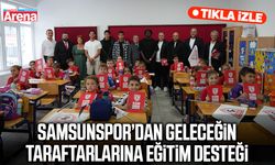 Samsunspor’dan geleceğin taraftarlarına eğitim desteği