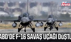 ABD'de F-16 savaş uçağı düştü