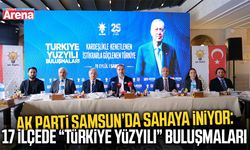 AK Parti Samsun’da Türkiye Yüzyılı buluşmaları için sahada