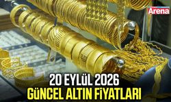 20 Eylül 2026 güncel altın fiyatları