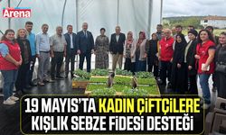 19 Mayıs’ta kadın çiftçilere kışlık sebze fidesi desteği