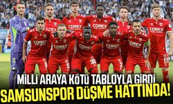 Samsunspor düşme hattına demir attı!