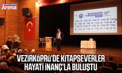 Vezirköprü’de kitapseverler Hayati İnanç’la buluştu