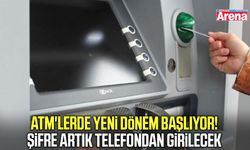 ATM'lerde yeni dönem! Şifre artık telefondan girilecek
