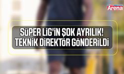 Süper Lig'in şok ayrılık! Teknik direktör gönderildi