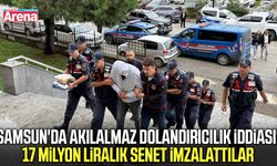 Samsun'da 17 milyon liralık dolandırıcılık! 4 şüpheli yakalandı