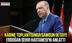 Cumhurbaşkanı Erdoğan'ın Kabine açıklamasında Samsun detayı