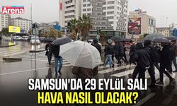 Samsun'da 29 Eylül Salı hava nasıl olacak?